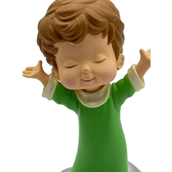 Hallmark Keepsake Angel Ornament Holly Mary Angel Christmas Cherub Signed 28 201 - Picture 3 of 7